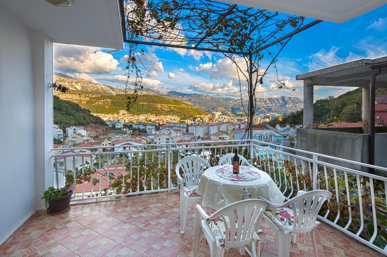 Apartmani Zeljko Vujovic Budva Exteriör bild